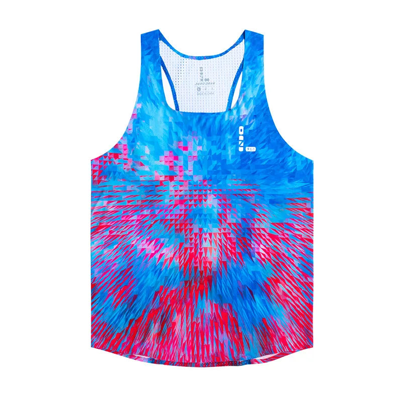 💎 Diamond League Men's Seamless Running Vest | Quick-Dry, Breathable & Lightweight