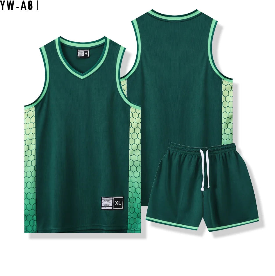 Customizable Quick-Dry Basketball Jersey for Kids & Adults – Perfect for Training and Play!