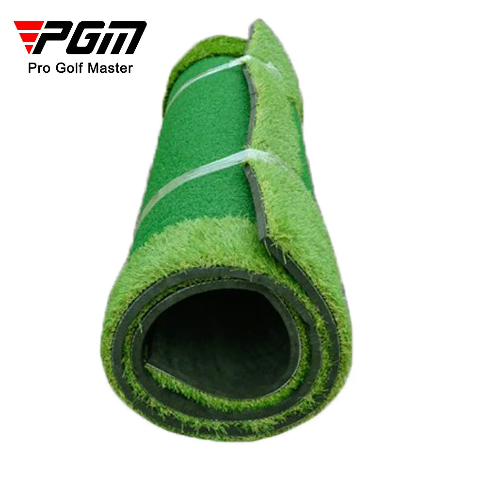 PGM 3-Hole Indoor Golf Putting Green – 100x300cm Training Mat for Home & Outdoor Practice!