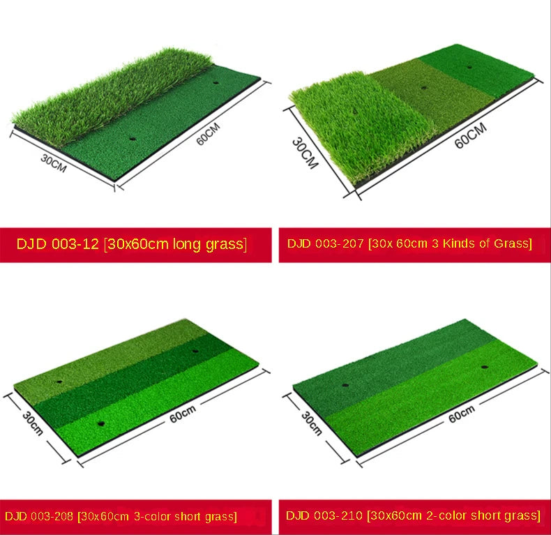 PGM Golf Hitting Mat | Durable PP Grass Pad for Indoor & Outdoor Practice | Golf Training Aids