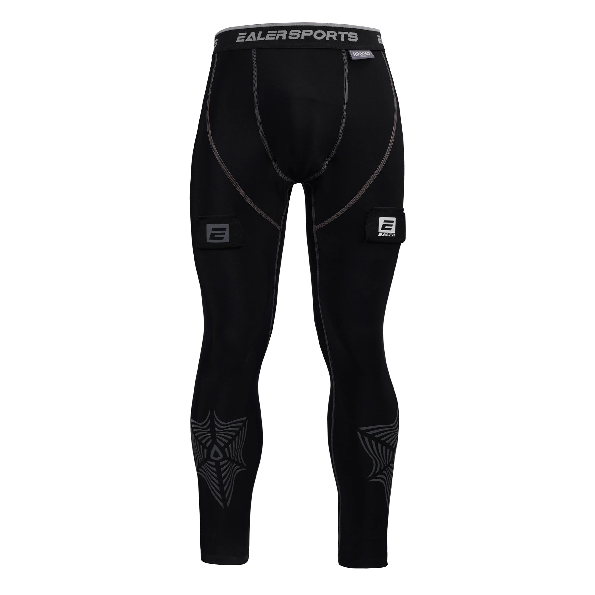 Han Duck Compression Hockey Pants with Athletic Cup & Sock Tabs – Jock for Men and Boys!