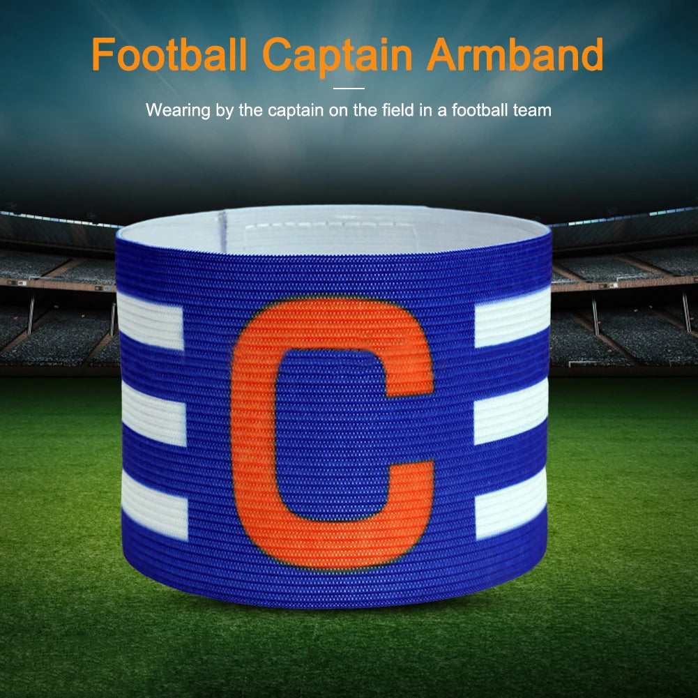 ⚽ Elite Football Captain Armband - Unisex Elastic Sports Band for Youth and Adults ⚽