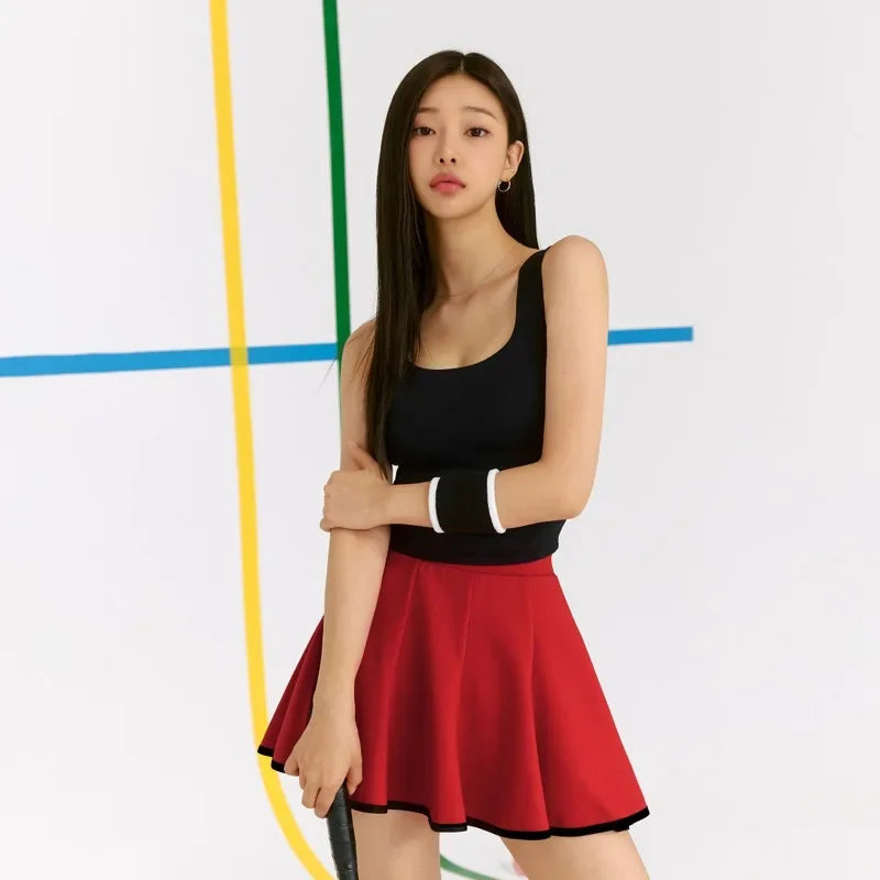 Women's 2024 Tennis Skort for Gym, Running, Yoga