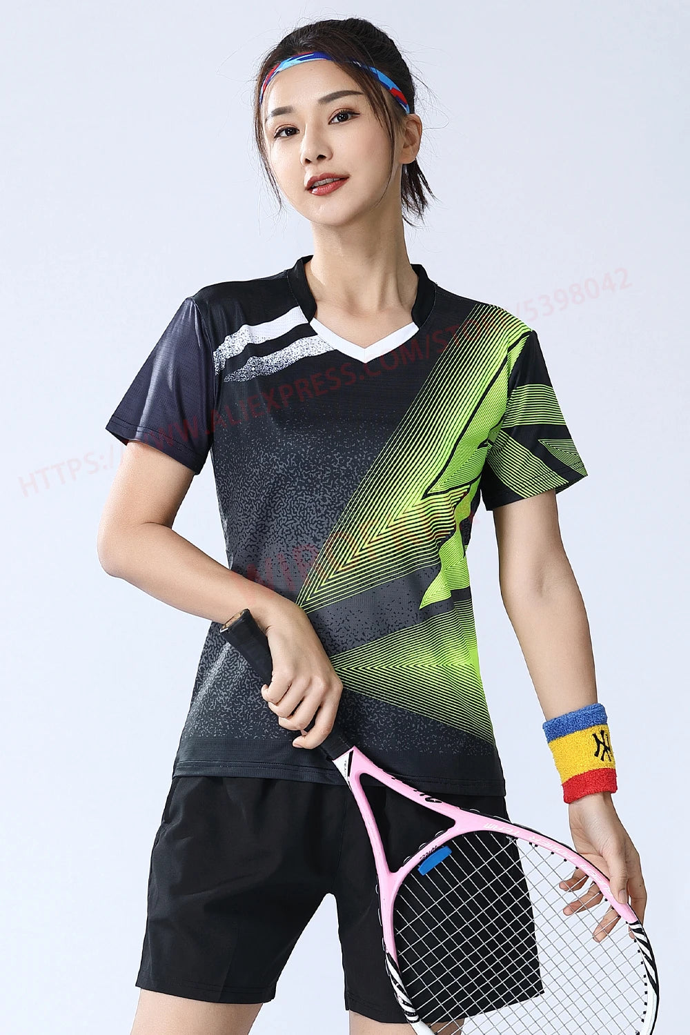 Women's Table Tennis & Badminton Sports T-Shirt – Quick-Dry & Stylish