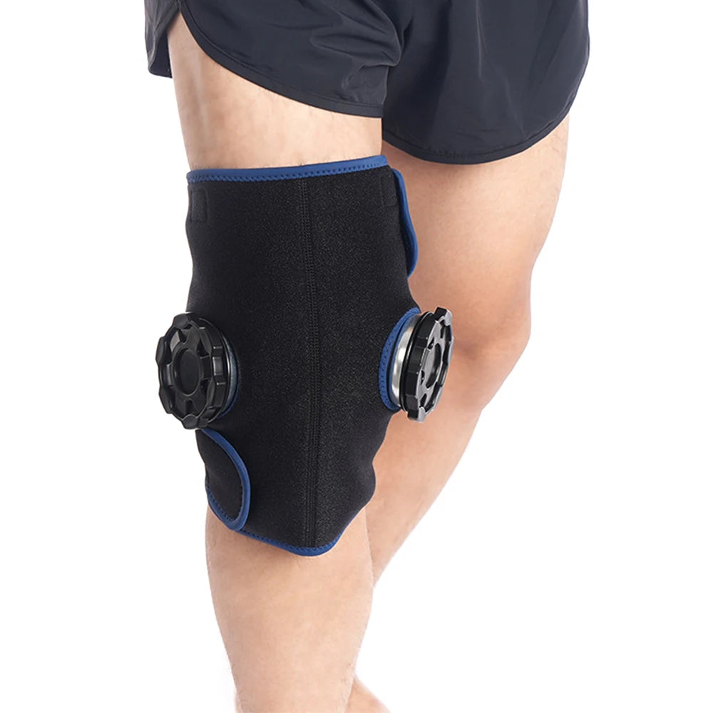 ❄️ Knee Ice Pack Wrap – Hot & Cold Therapy | Reusable Compression for Meniscus Tear, Injury Recovery & Bursitis Pain 🌟