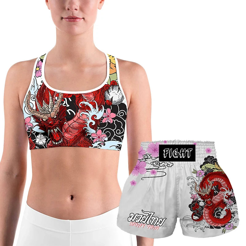 Muay Thai Shorts & MMA Training Set