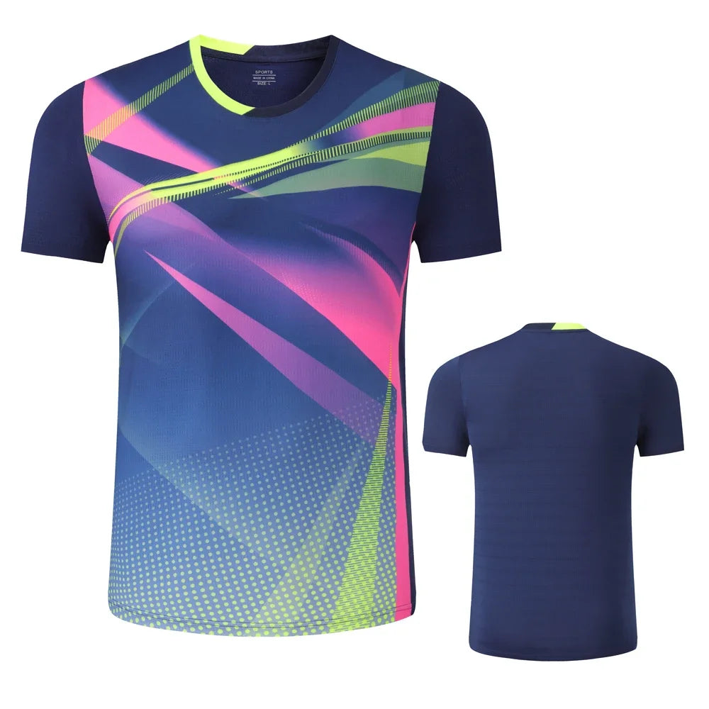 Sports Tennis Shirts for Men, Women, & Kids – Badminton, Table Tennis, Ping Pong, Soccer, & Gym Jerseys