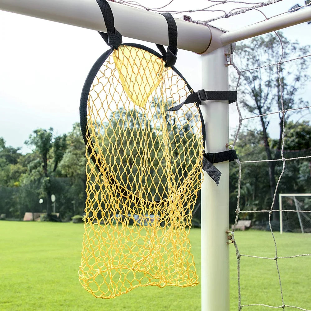 Training Shooting 1/2pcs Net Equipment Football Training Target Net Goal Youth Free Kick Practice Shooting Soccer Topshot Soccer