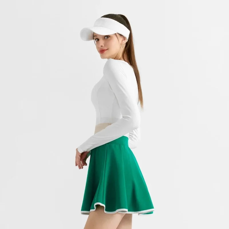 Women's 2024 Tennis Skort for Gym, Running, Yoga