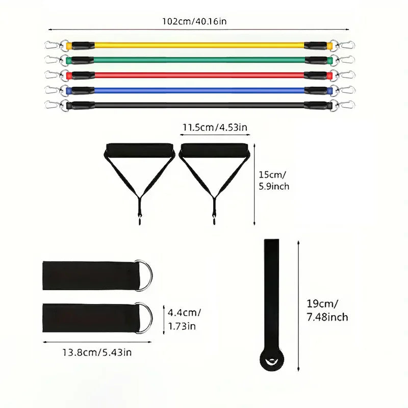 Lightweight Resistance Bands for Beginner Fitness Training