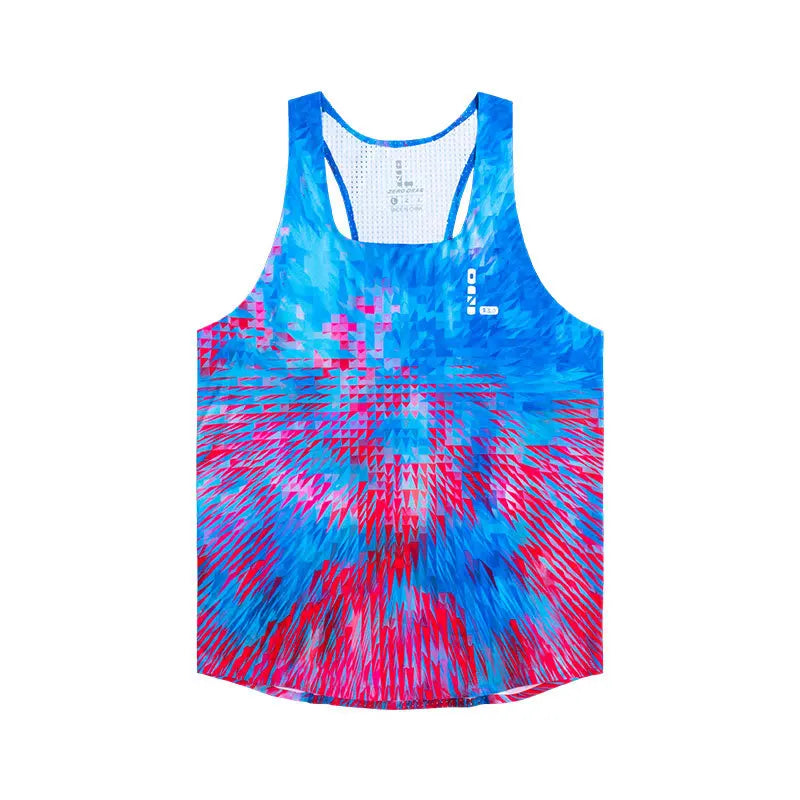 💎 Diamond League Men's Seamless Running Vest | Quick-Dry, Breathable & Lightweight