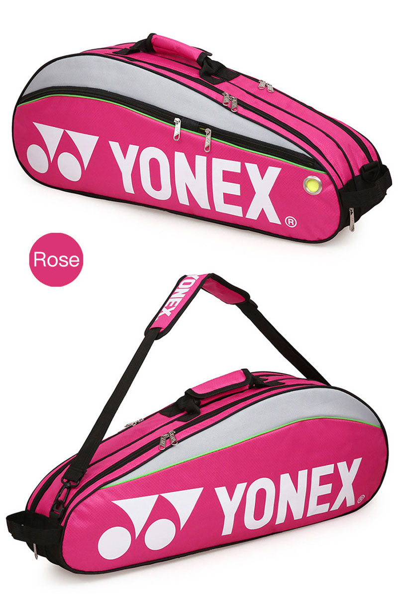 🎾 YONEX Original Badminton Bag | Max for 3 Rackets with Shoes Compartment | Sports Bag for Men & Women