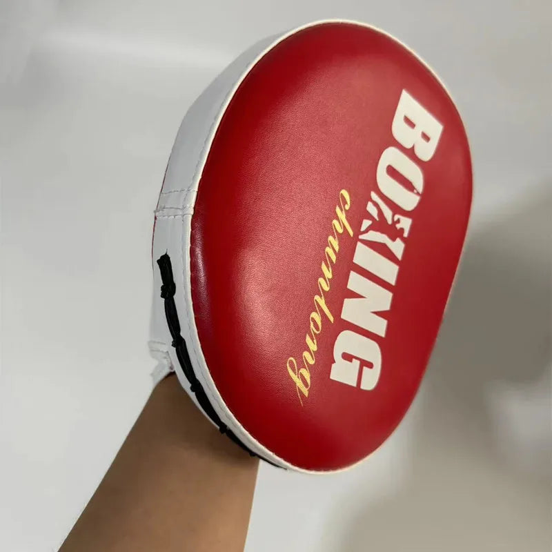 🥊 1pc Boxing Hand Target | Thickened PU Muay Thai & MMA Training Mitt | Focus Punch Pad for Sanda