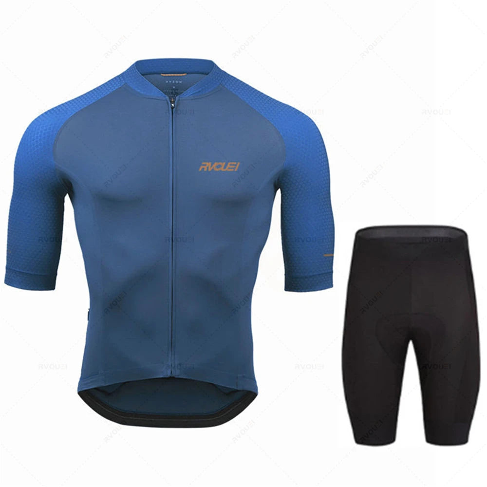 Pro Team Cycling Jersey Set - Breathable Road Bike Wear for Men 🚴‍♂️