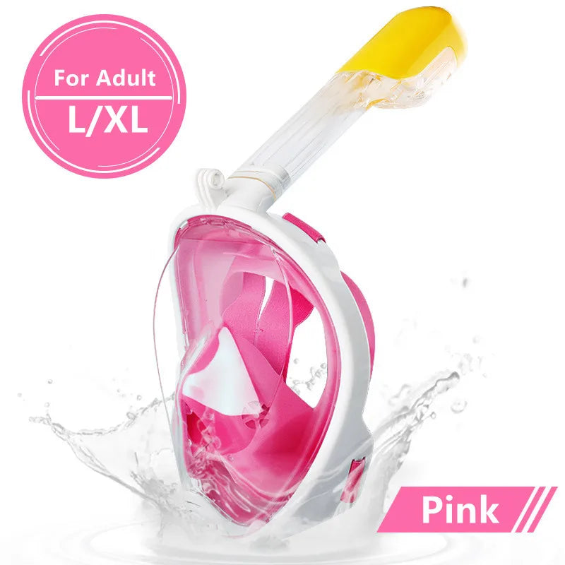 Full Face Anti-Fog Diving Mask for Adults and Kids