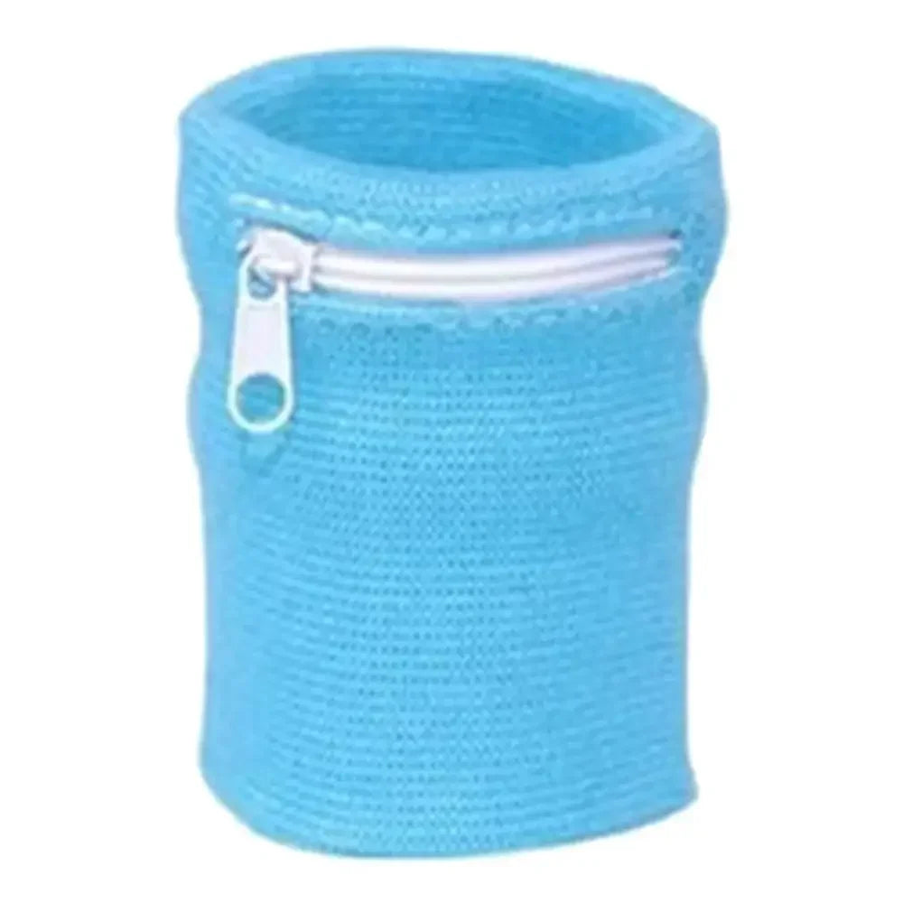 Unisex Zipper Wrist Wallet Pouch – Sports Arm Band Bag for MP3, Keys, Cards & More
