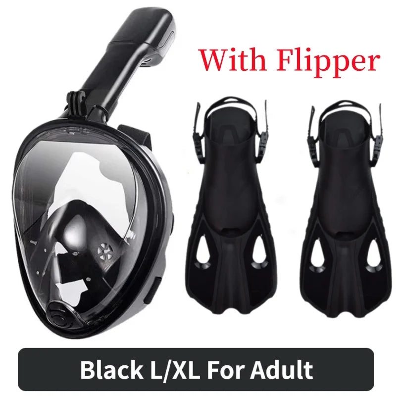 Full Face Anti-Fog Diving Mask for Adults and Kids