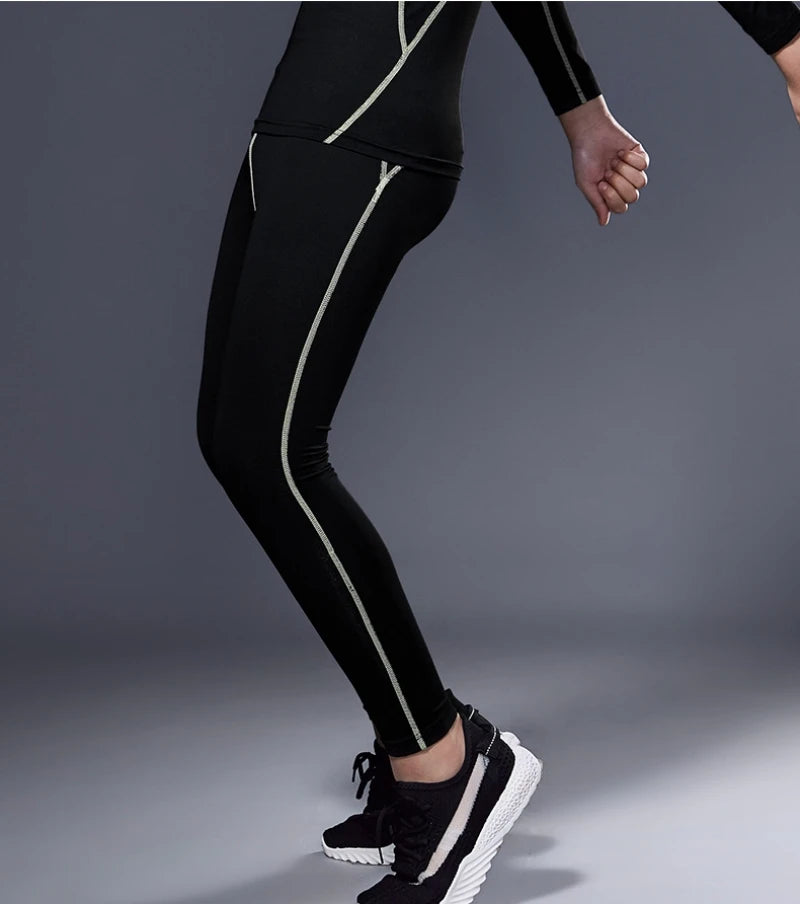 🏃‍♂️ Kids' Stretch Leggings for Sports & Fitness | Basketball Bottoms