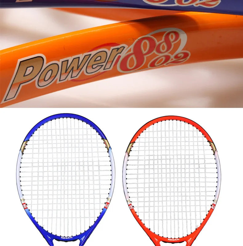 🎾 All-Around Performance: 27-Inch Aluminum Alloy Tennis Racquet for Adults & Juniors 🎾