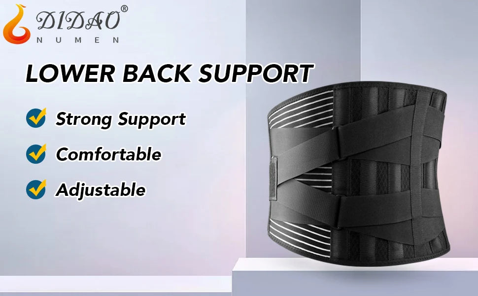 🌟 Hot Sale! Back Braces Waist Belt for Men & Women | Lower Back Pain Relief