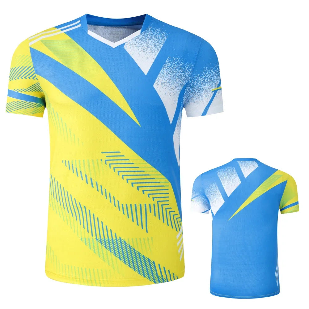 Sports Tennis Shirts for Men, Women, & Kids – Badminton, Table Tennis, Ping Pong, Soccer, & Gym Jerseys