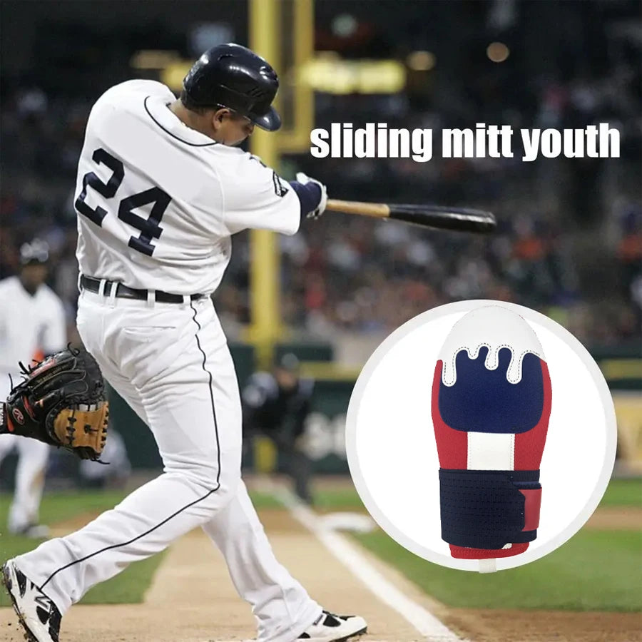 Baseball Sliding Mitt Gloves for Youth Left & Right Hand