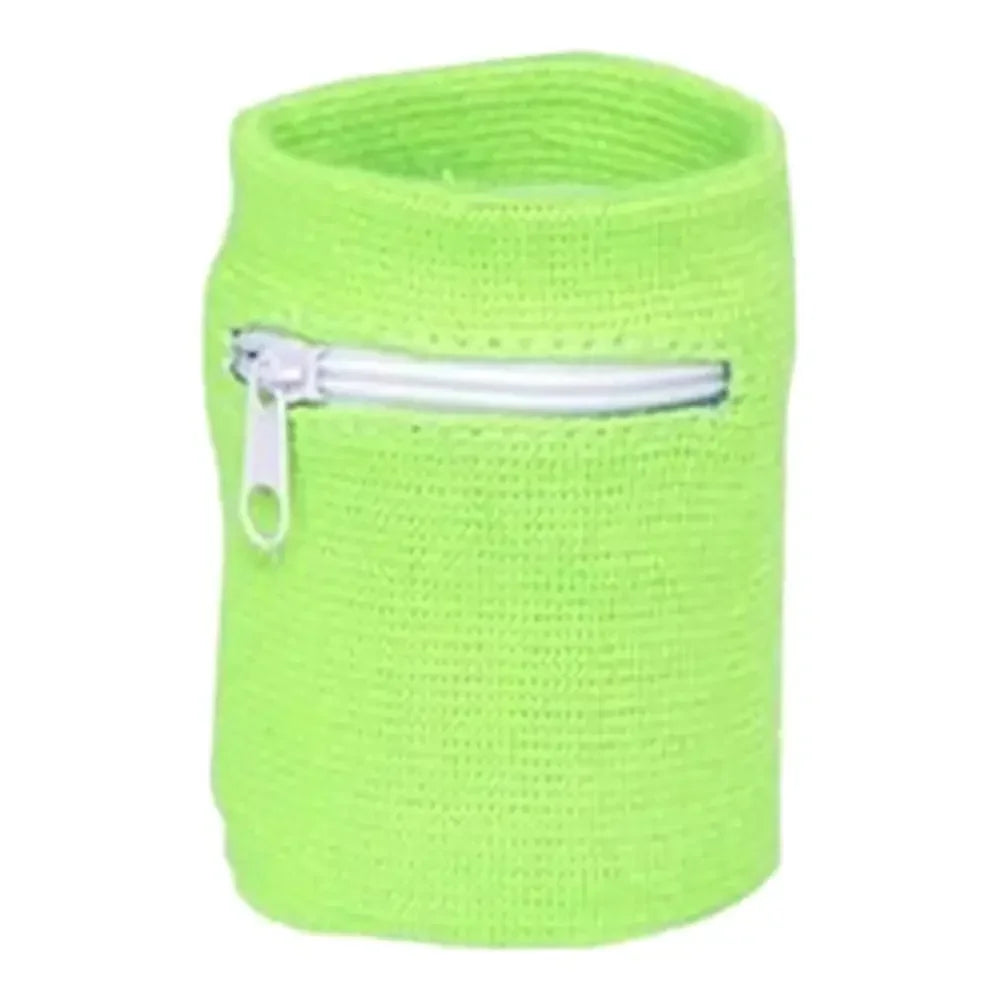 Unisex Zipper Wrist Wallet Pouch – Sports Arm Band Bag for MP3, Keys, Cards & More