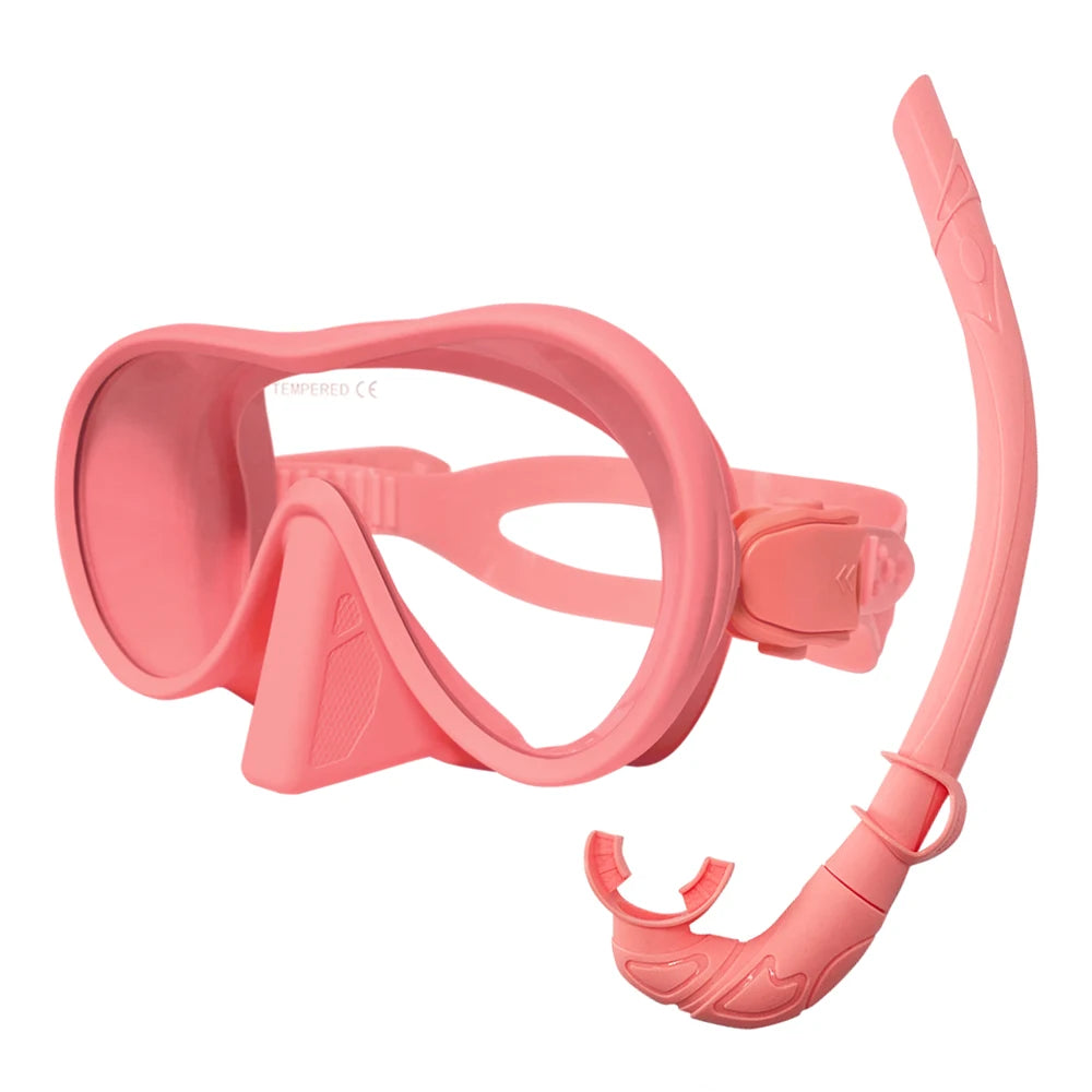 Anti-Fog 180° Full Face Snorkeling Diving Mask