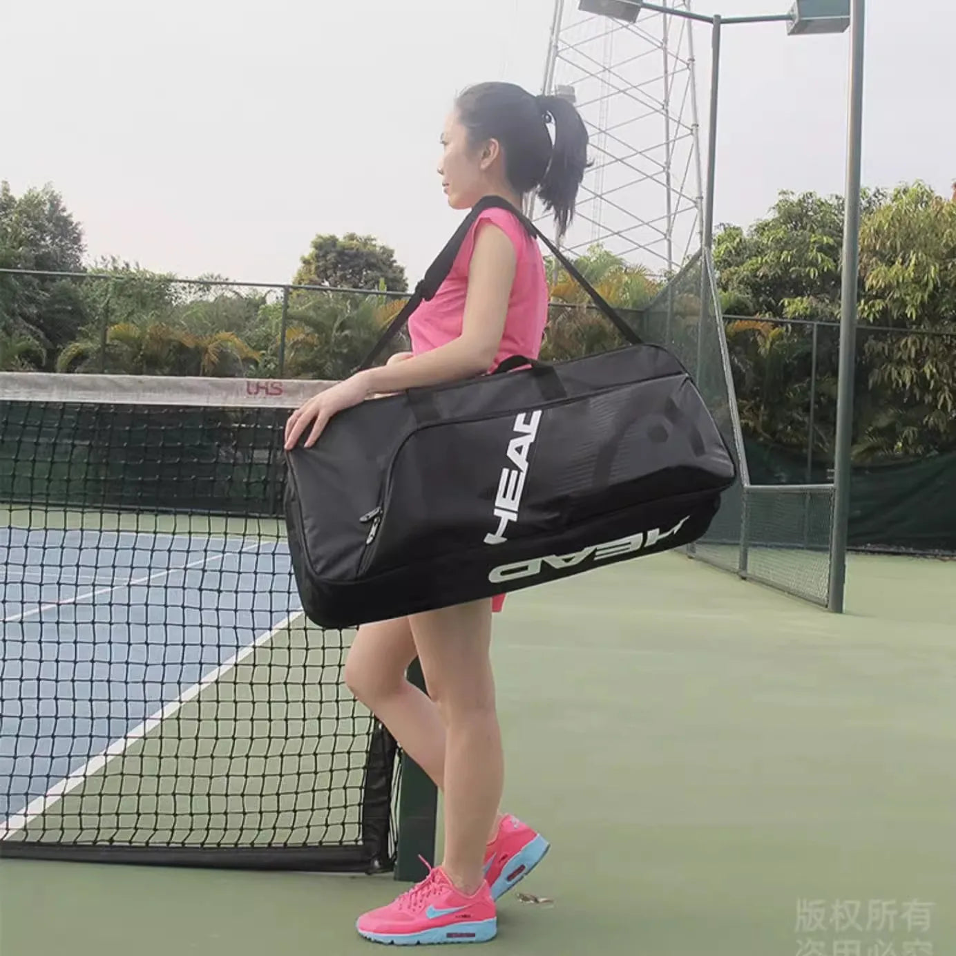 🎾 HEAD Large Capacity Racquet Sport Bag | Fits 6 Rackets | Ideal for Tennis & Badminton