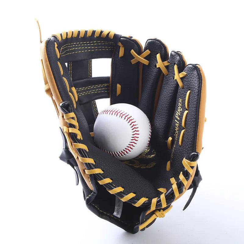 Professional Leather Baseball Gloves for Youth Adults