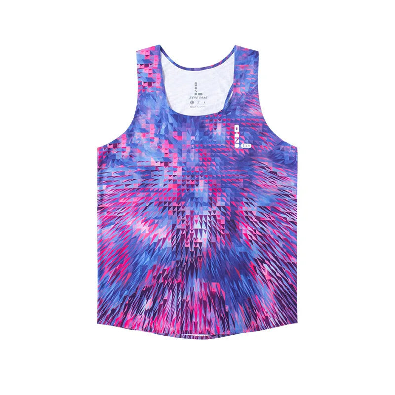 💎 Diamond League Men's Seamless Running Vest | Quick-Dry, Breathable & Lightweight