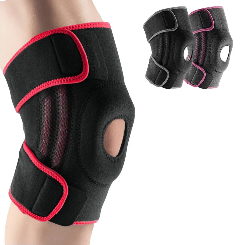 🏃‍♂️ One-Piece Pressurized Silicone Anti-Slip Knee Pads | Sports, Running, Fitness, Cycling, Mountaineering