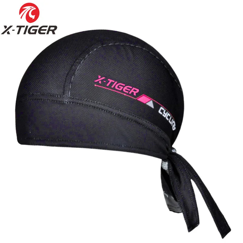 🚴‍♂️ X-Tiger 100% Polyester Cycling Headwear | Quick-Dry & Breathable MTB Summer Bike Cap Scarf