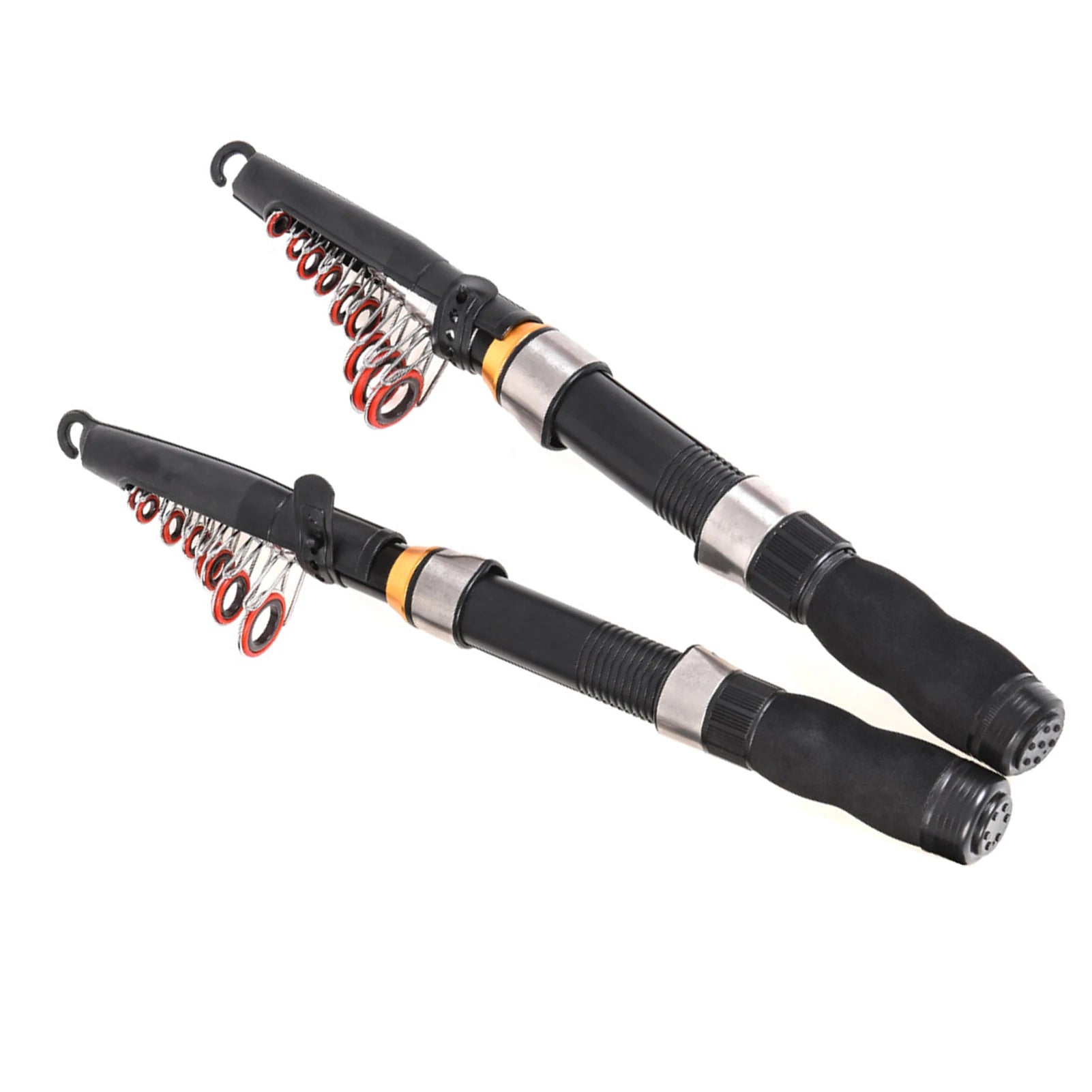 🎣 Lixada 2.1m/2.3m Telescopic Fishing Rod & Reel Combo – Carbon Fiber Rod with Spinning Reel & Carrying Bag 🐟