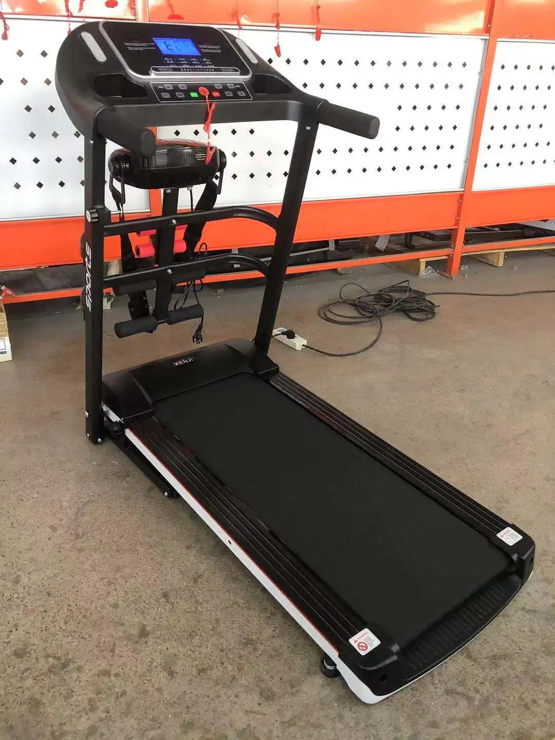 🏃‍♂️ Heart Rate Motorised Treadmill | Foldable Indoor Fitness Equipment