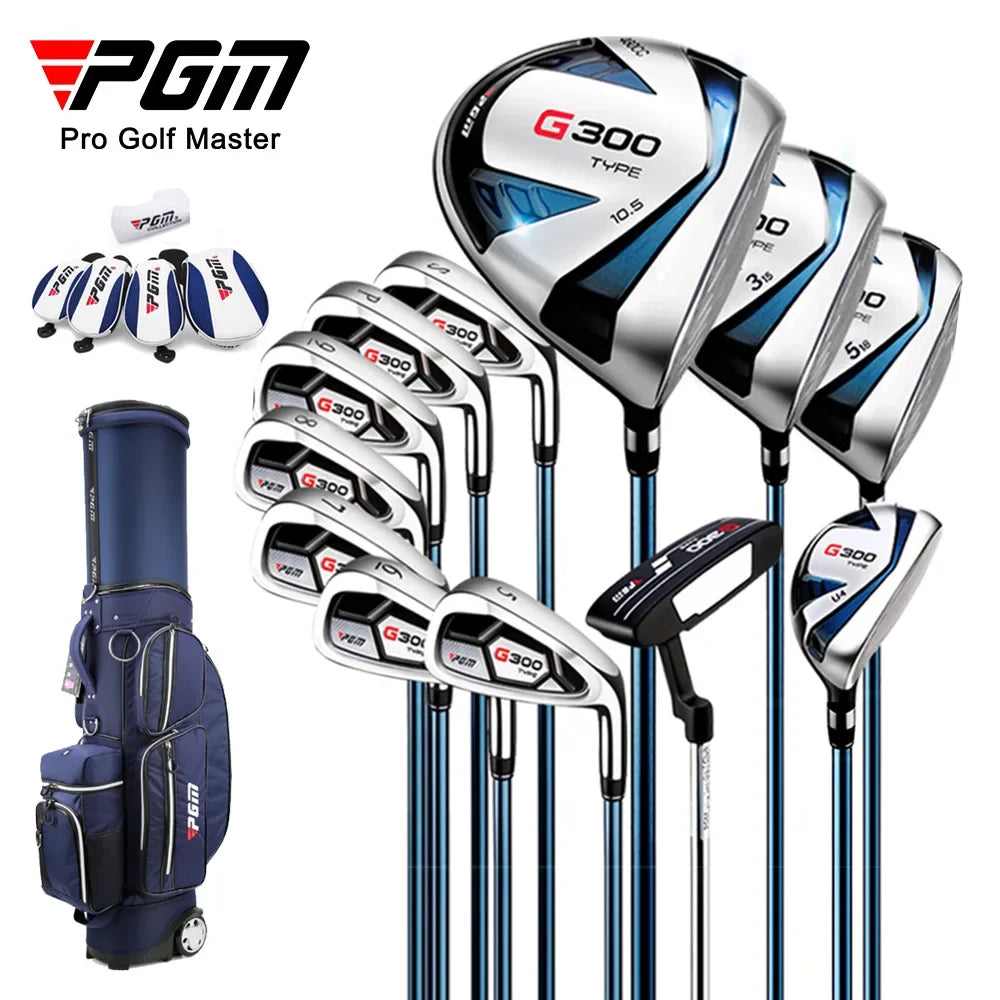 ⛳ PGM Men's Golf Clubs Set | 12pcs Right-Handed Beginner's Full Titanium Rod | G300 Generation with Bag