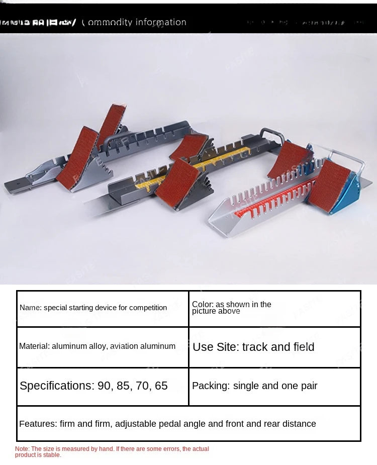 🏅 Professional Starting Block | Game-Specific Track & Field Training Aid