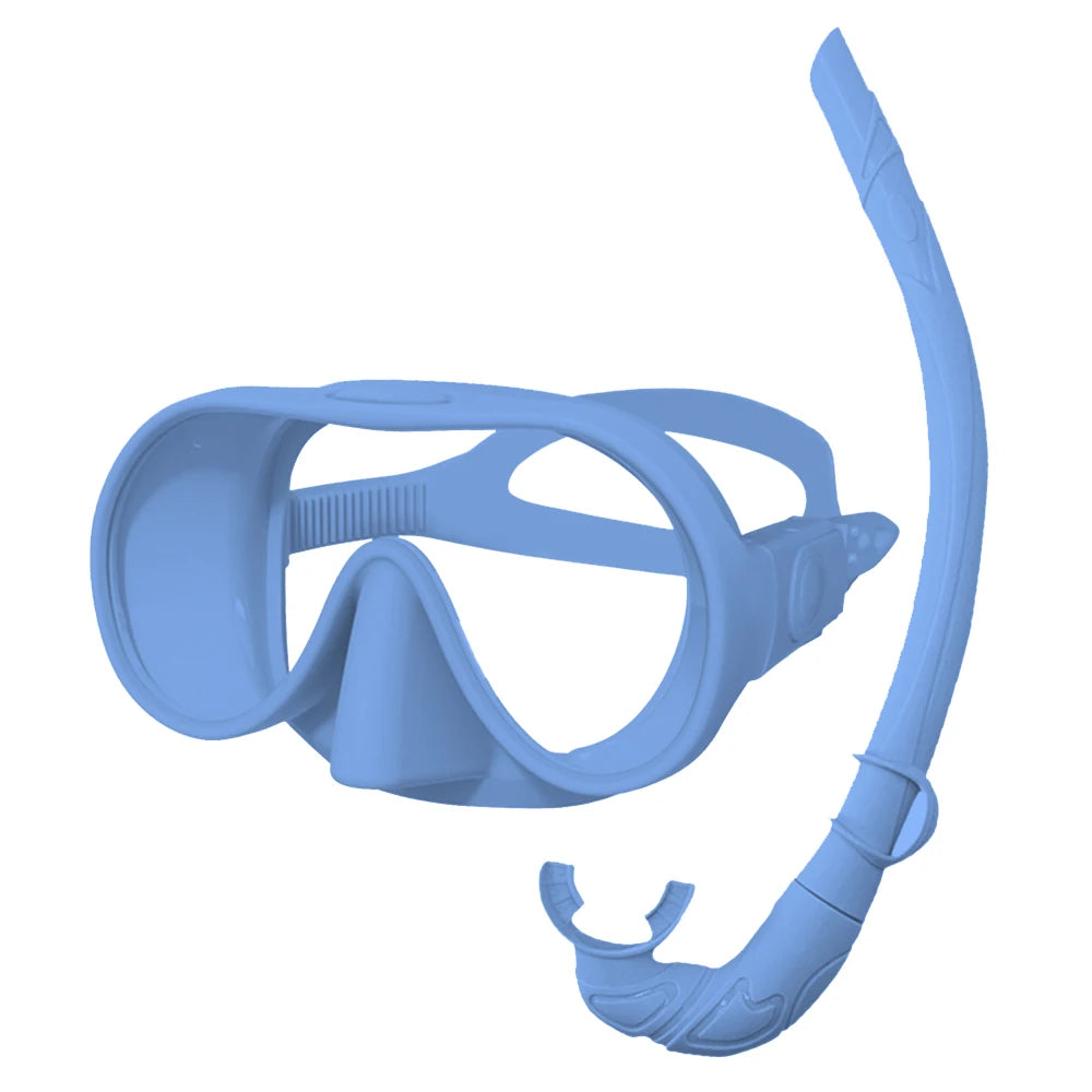 180° Full Face Diving Mask with Anti-Fog Snorkel Tube