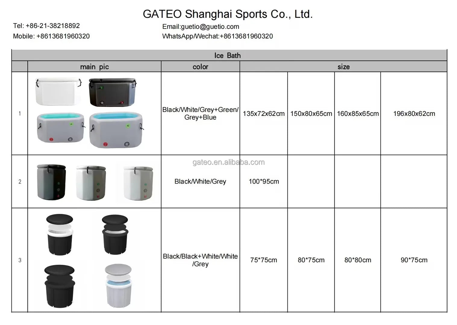 Portable PVC Ice Bath Tub - Insulated Inflatable Recovery Pod with Lid