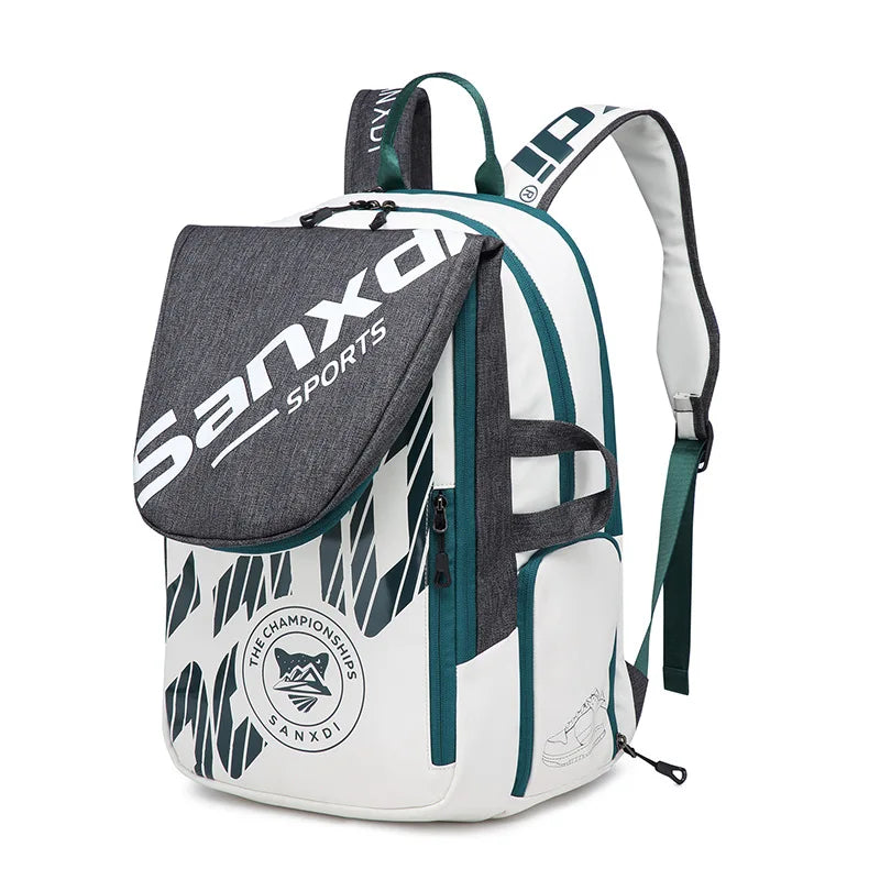 3-Pack Tennis Badminton Backpack with Shoe Compartment