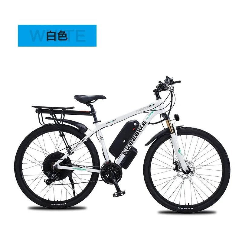 🚲 29-Inch Electric Fat Tire Bike – 48V 1000W | Adult E-Bike for Men | Perfect for Snow & Mountain Terrain 🌨️🏔️