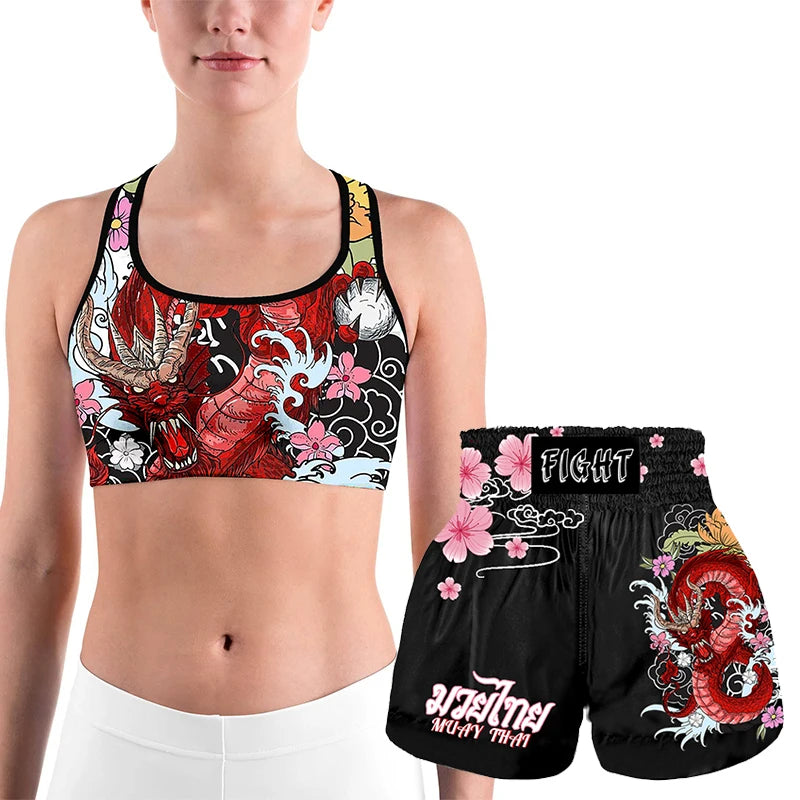 Muay Thai Shorts & MMA Training Set