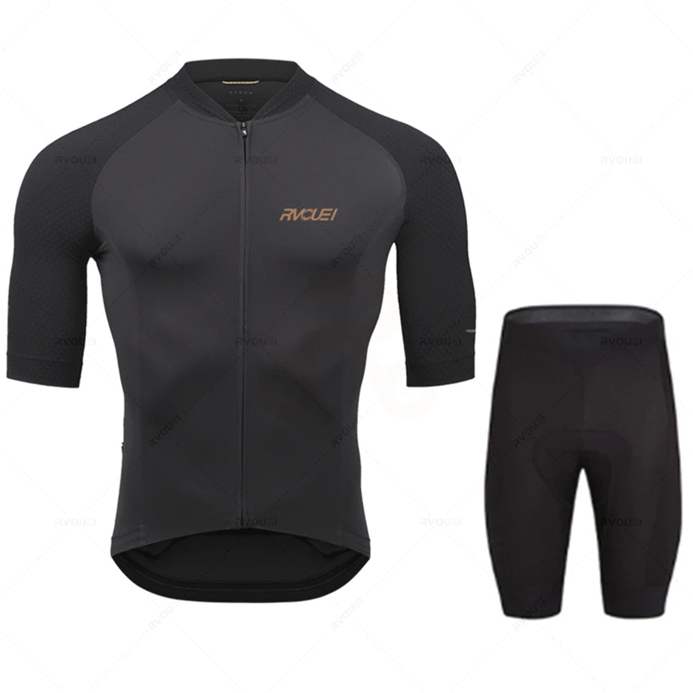 Pro Team Cycling Jersey Set - Breathable Road Bike Wear for Men 🚴‍♂️