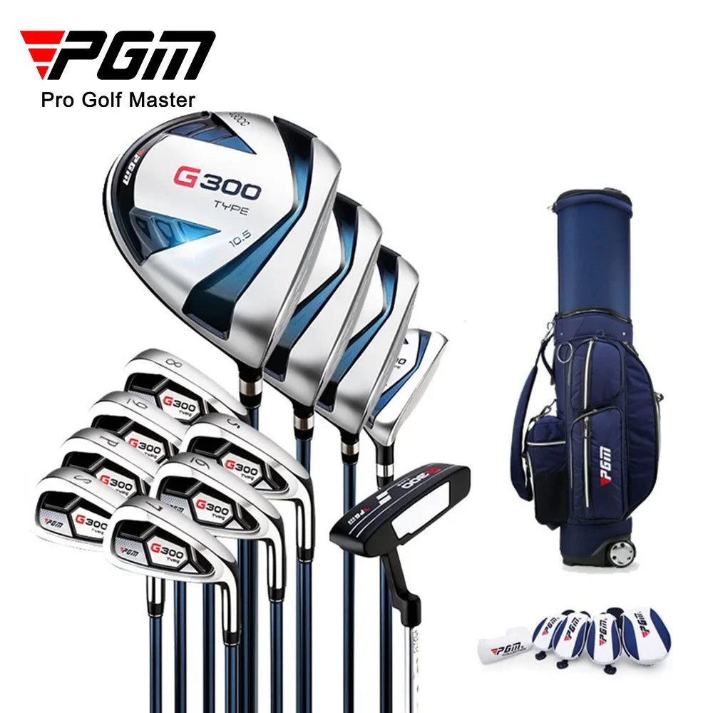 ⛳ PGM Men's Golf Clubs Set | 12pcs Right-Handed Beginner's Full Titanium Rod | G300 Generation with Bag