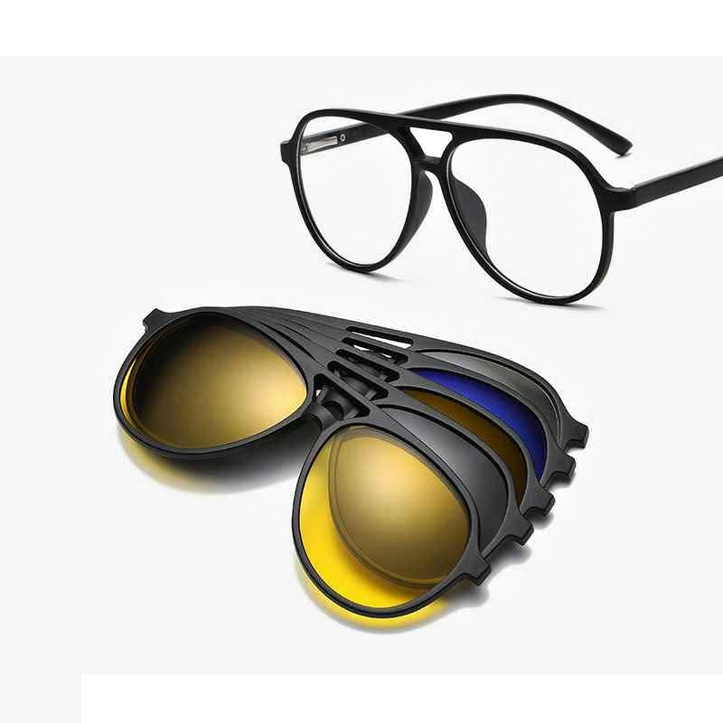 Optical Magnetic Clip-On Glasses