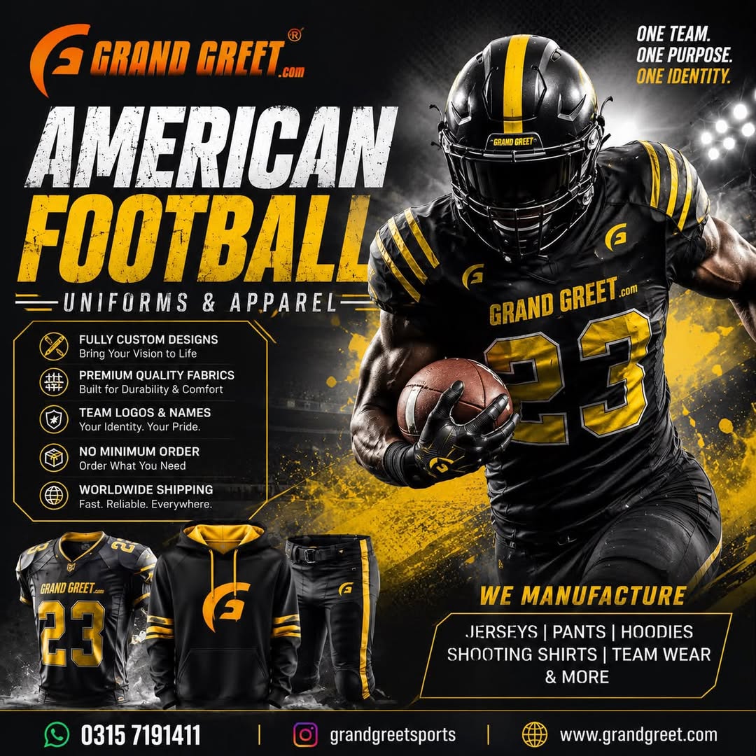 Grand Grett Sports — Custom Sportswear & Team Uniforms